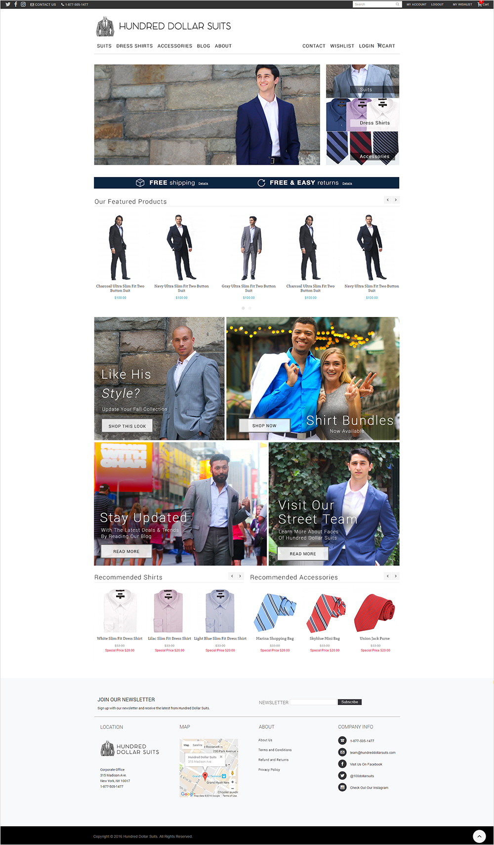 Hundred Dollar Suits