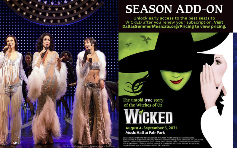 20/21 Dallas Brochure Cher and Wicked
