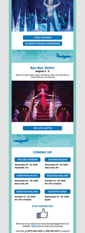 BAA Travel Email Template