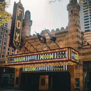 Beetlejuice Marquee For FOX Theatre Atlanta