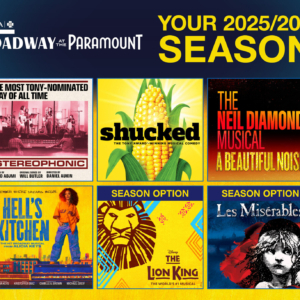 Broadway At The Paramount 2025/2026 Season Lineup